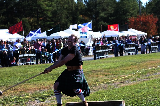 Highlandgeames groepsuitje nh